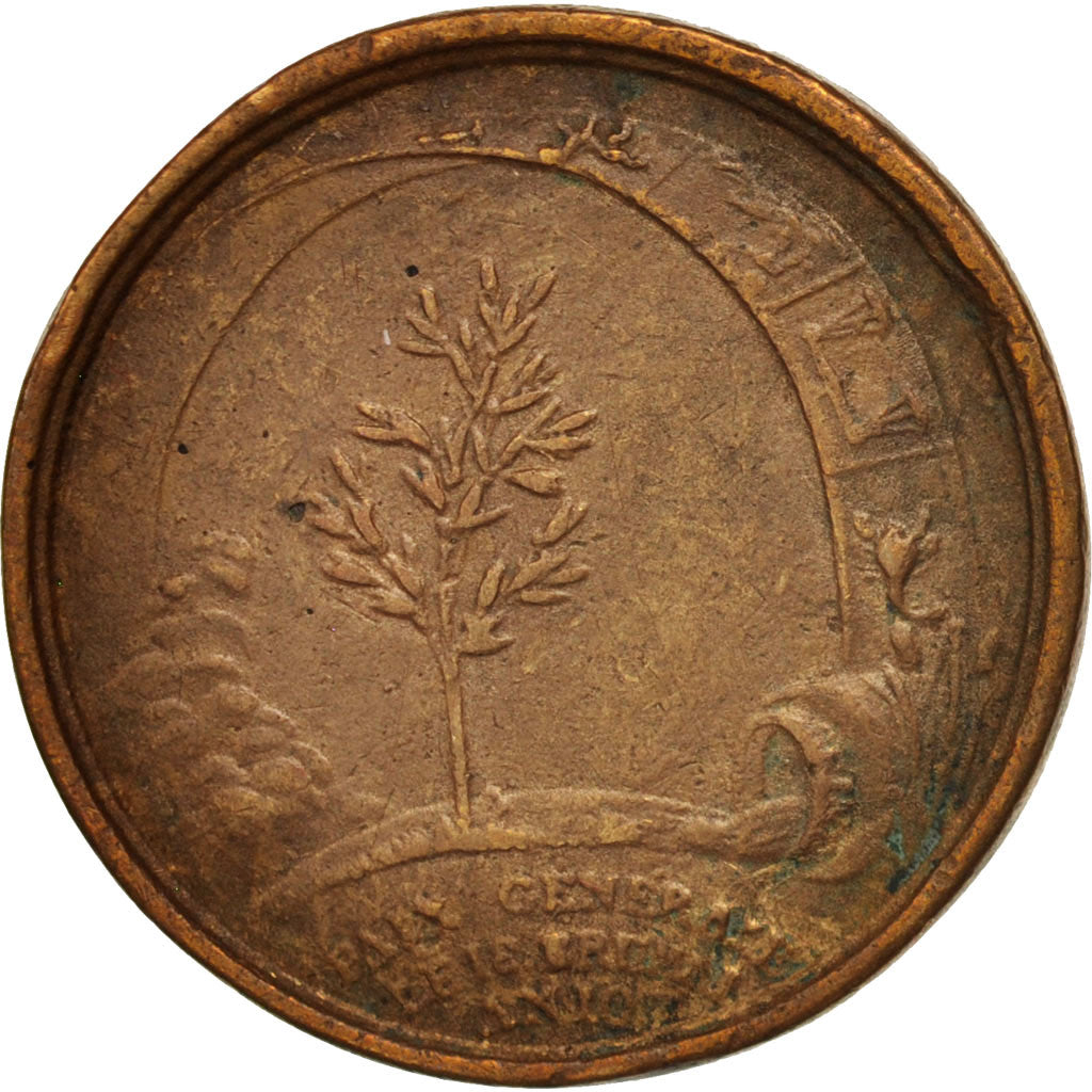 France, Medal, Bonaparte pacificateur, History, 1801, VF(30-35), Copper