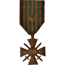 Francia, Croix de Guerre de 1914-1918, Medal, 1918, Eccellente qualità, Bronzo