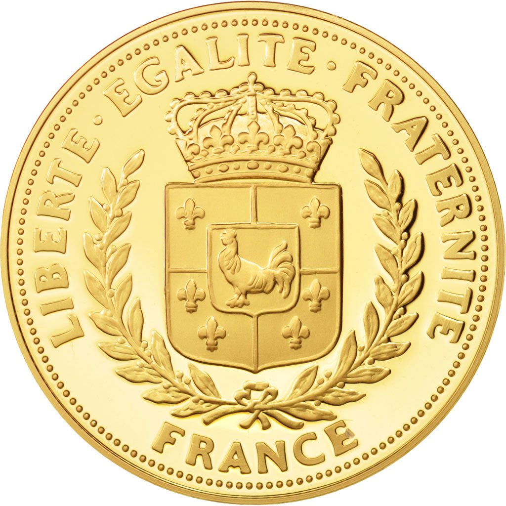 France, Medal, Voltaire, History, MS(63), Vermeil