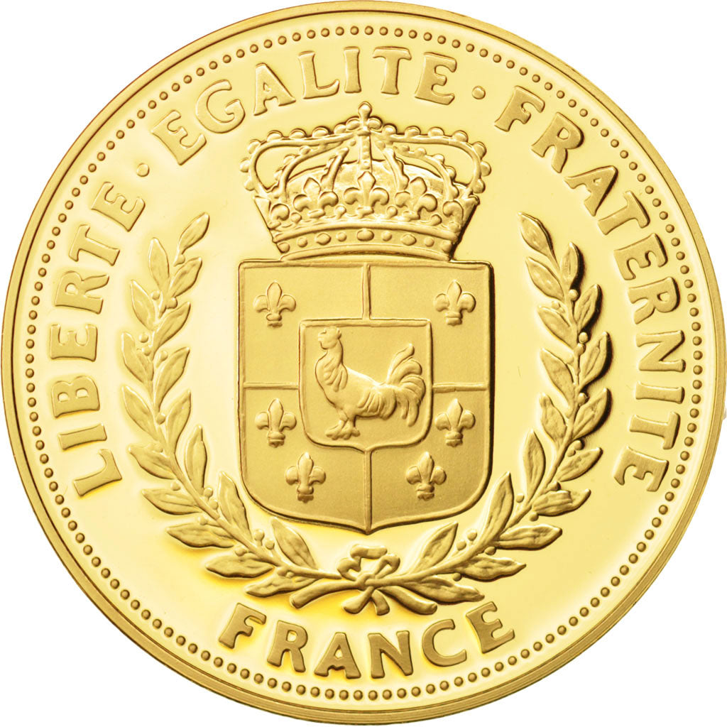 France, Medal, Jeanne d'Arc, History, MS(63), Vermeil, 40