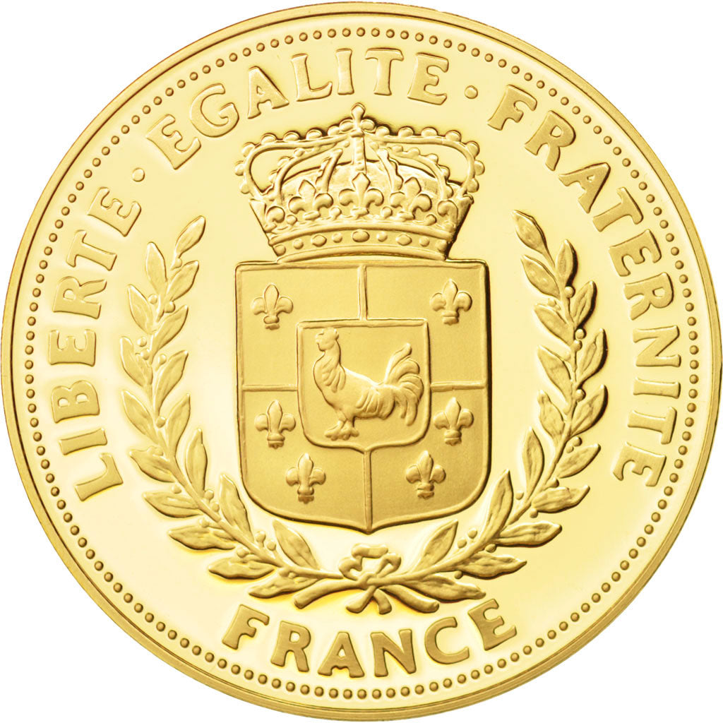 France, Medal, Charles De Gaulle, History, MS(63), Vermeil, 40