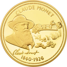 France, Medal, Claude Monet, History, MS(63), Vermeil