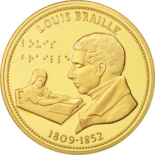 France, Medal, Louis Braille, History, MS(63), Vermeil