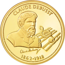 France, Medal, Claude Debussy, History, SPL, Vermeil, 40