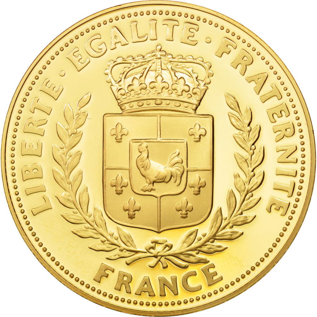 Francia, Medal, Georges Clemenceau, History, SC, Oro vermeil