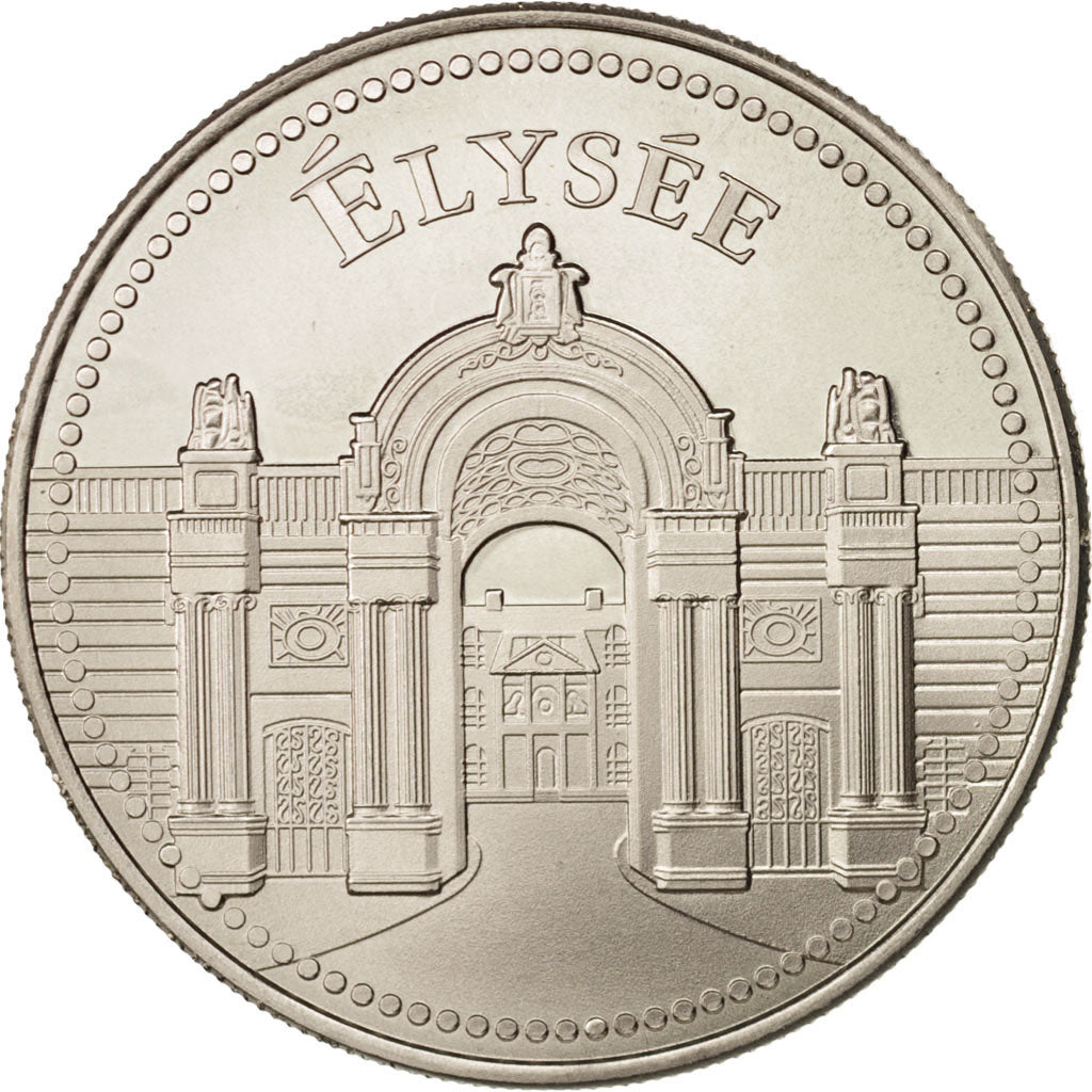 France, Medal, Présidents de la Ve République, History, 2012, MS(63), Nickel