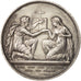 France, Medal, Wedding medal, Religions & beliefs, 1855, Petit, AU(50-53)