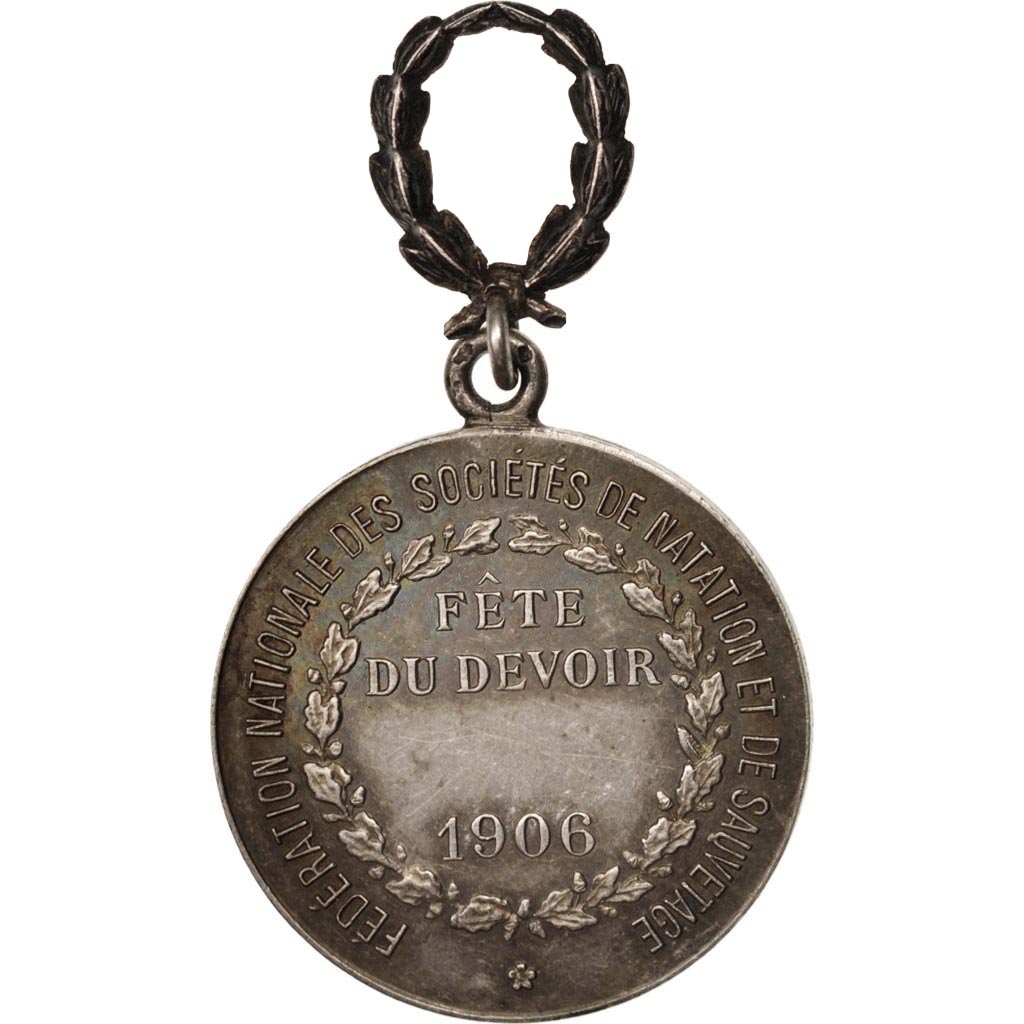 France, Medal, Ville d'Amiens, Fédération Nationales des sociétés de natation