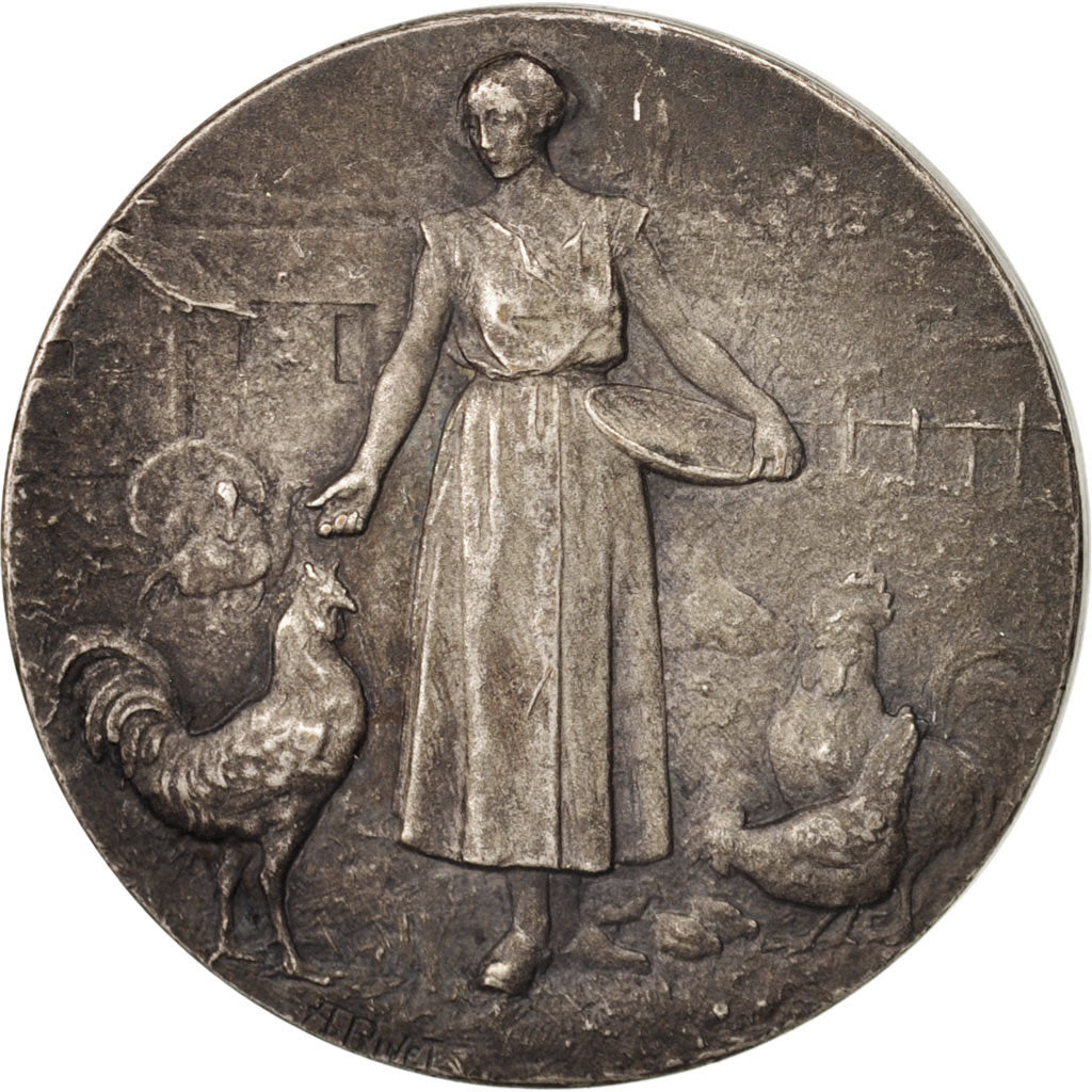 France, Medal, Aviculteurs du Douaisis, Business & industry, Rivet, AU(50-53)