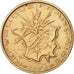 Munten, Frankrijk, Mathieu, 10 Francs, 1974, Paris, ZF+, Nickel-brass, KM:940