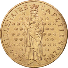 France, Hugues Capet, 10 Francs, 1987, Paris, TTB+, Argent, KM:961, Gadoury:820