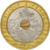 France, Mont Saint Michel, 20 Francs, 1991-1992, TTB+, Tri-Metallic, KM:1008