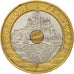 Münze, Frankreich, Mont Saint Michel, 20 Francs, 1992, SS+, Tri-Metallic