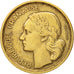 Moneda, Francia, Guiraud, 10 Francs, 1955, Paris, MBC+, Aluminio - bronce