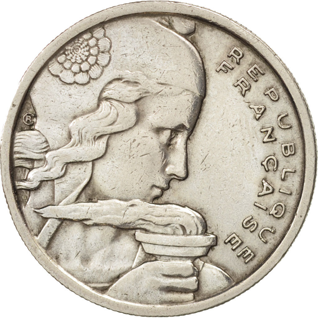 Coin, France, Cochet, 100 Francs, 1954, Beaumont le Roger, AU(50-53)