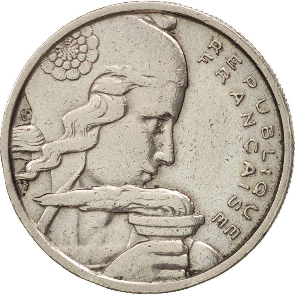 Coin, France, Cochet, 100 Francs, 1955, EF(40-45), Copper-nickel, KM:919.1