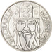 France, Charlemagne, 100 Francs, 1990, SUP, Argent, KM:982, Gadoury:905
