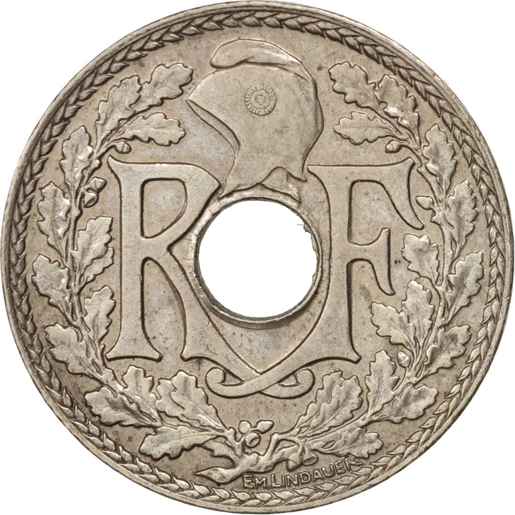 Coin, France, Lindauer, 10 Centimes, 1934, AU(55-58), Copper-nickel, KM:866a