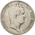 Moneta, Francia, Louis-Philippe, 5 Francs, 1830, Rouen, B+, Argento, KM:737.2