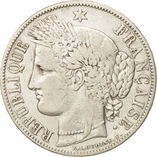 France, Cérès, 5 Francs, 1851, Paris, TTB, Argent, KM:761.1, Gadoury:719