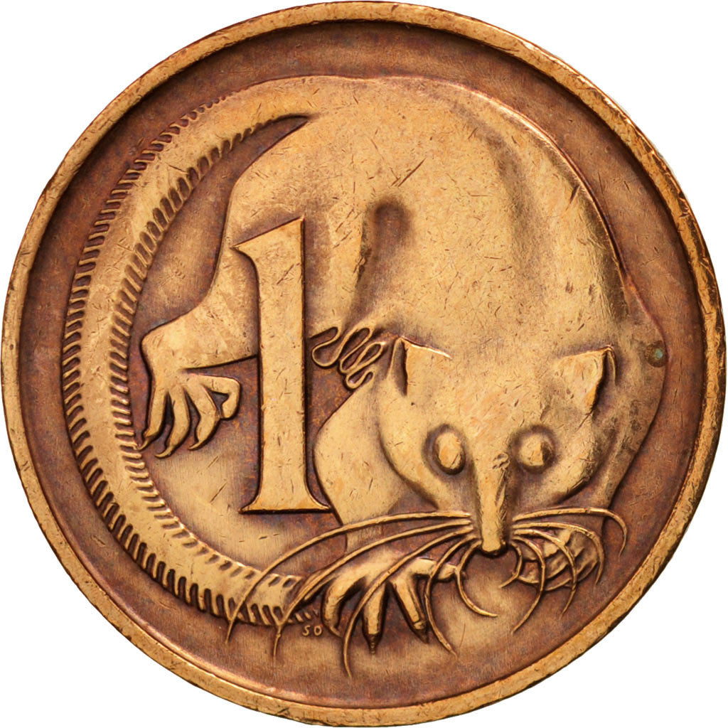 Coin, Australia, Elizabeth II, Cent, 1988, AU(50-53), Bronze, KM:78