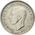 Münze, Australien, George VI, Threepence, 1943, SS+, Silber, KM:37