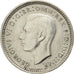 Munten, Australië, George VI, Threepence, 1943, ZF+, Zilver, KM:37