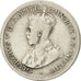 Coin, Australia, George V, Sixpence, 1921, Melbourne, VF(30-35), Silver, KM:25