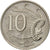 Münze, Australien, Elizabeth II, 10 Cents, 1980, SS+, Copper-nickel, KM:65