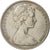 Coin, Australia, Elizabeth II, 20 Cents, 1966, EF(40-45), Copper-nickel, KM:66