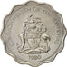 Bahamas, Elizabeth II, 10 Cents, 1980, Franklin Mint, MS(60-62), Copper-nickel