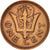 Monnaie, Barbados, Cent, 1973, Franklin Mint, TTB+, Bronze, KM:10