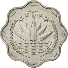 Coin, Bangladesh, 10 Poisha, 1983, MS(63), Aluminum, KM:11.2