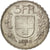 Coin, Switzerland, 5 Francs, 1925, Bern, AU(50-53), Silver, KM:38
