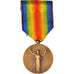 Francia, Médaille Inter-alliée de la victoire, Medal, Very Good Quality, Br...