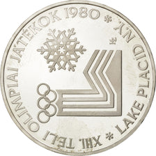 Hungary, 200 Forint, 1980, KM #618, MS(65-70), Silver, 16.14