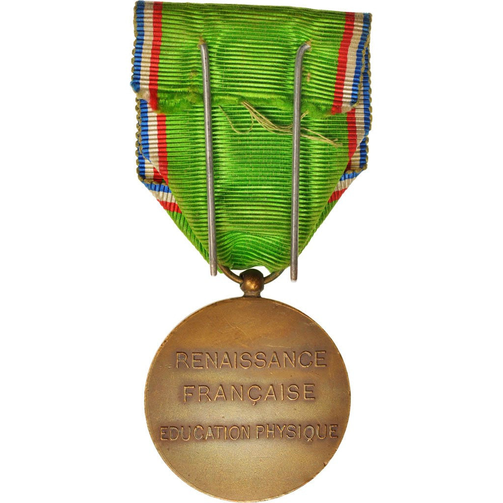 France, Renaissance Française, Education Physique, Medal, Very Good Quality