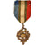 Francia, Union Nationale des Combattants, Medal, Muy buen estado, Bronce, 25