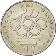POLAND, 200 Zlotych, 1976, Warsaw, KM #86, AU(55-58), Silver, 31, 14.55