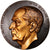 Francia, Medal, François Mitterrand, History, 1989, Scarpa, SPL-, Bronzo