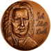 France, Medal, Johan Sabastian Bach, History, 1986, AU(55-58), Bronze, 73