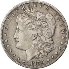 UNITED STATES, Morgan Dollar, Dollar, 1879, U.S. Mint, KM #110, EF(40-45),...