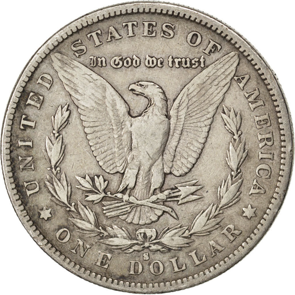 UNITED STATES, Morgan Dollar, Dollar, 1879, U.S. Mint, KM #110, EF(40-45),...