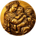 Frankrijk, Medal, The Virgin, Arts & Culture, 1989, PR+, Bronze