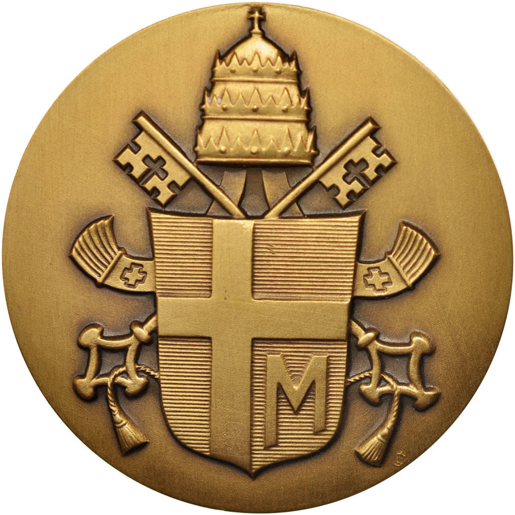 France, Medal, Jean-Paul II, Religions & beliefs, Richard Balme, AU(55-58)