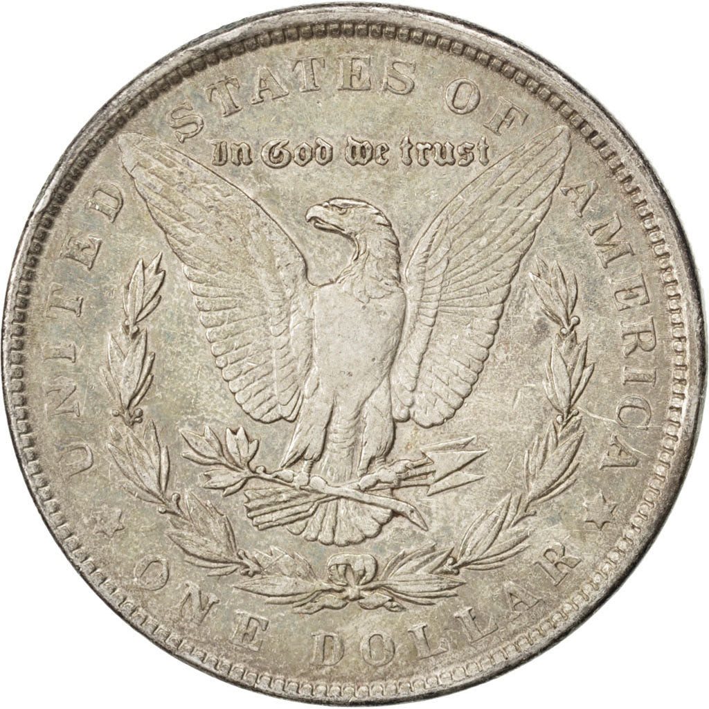 UNITED STATES, Morgan Dollar, Dollar, 1889, U.S. Mint, KM #110, AU(50-53),...