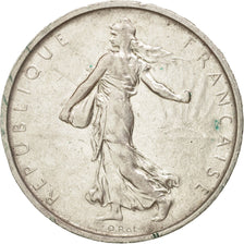 France, Semeuse, 5 Francs, 1966, TTB+, Argent, KM:926, Gadoury:770