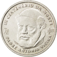 PORTUGAL, 500 Escudos, 1997, KM #701, MS(60-62), Silver, 13.95