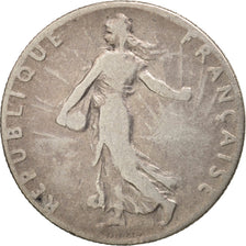 France, Semeuse, 50 Centimes, 1902, Paris, VF(20-25), Silver, KM:854