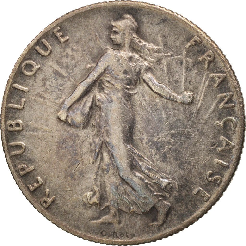 Coin, France, Semeuse, 50 Centimes, 1903, Paris, AU(50-53), Silver, KM:854